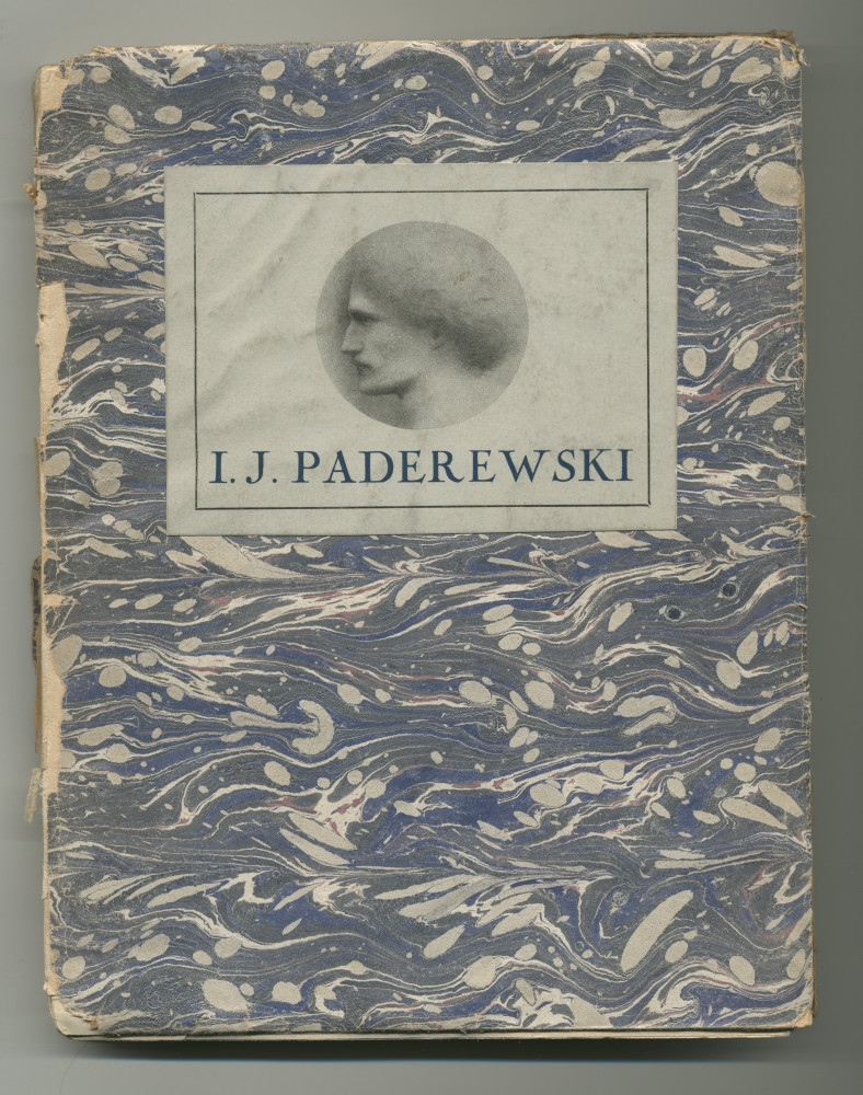 Première biographie de Paderewski parue en 1928 aux Editions Spes à Lausanne sous la plume de son compatriote et ami Henryk Opienski
