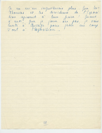 Reproduction manuscrite de divers articles de presse sur Paderewski (sans réf. claires la plupart du temps) par Lydia Opienska-Barblan (probablement tirés d'un pressbook)