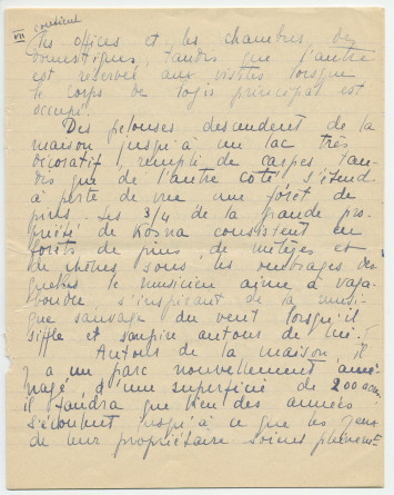 Reproduction manuscrite de divers articles de presse sur Paderewski (sans réf. claires la plupart du temps) par Lydia Opienska-Barblan (probablement tirés d'un pressbook)