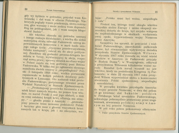 «Ignacy J. Paderewski» – Biographie en polonais à destination des écoliers rédigée par Henryk Opienski, parue à Lwów en 1933 sous la forme d'une petite brochure de 36 pages