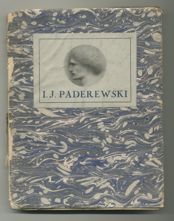 Première biographie de Paderewski parue en 1928 aux Editions Spes à Lausanne sous la plume de son compatriote et ami Henryk Opienski