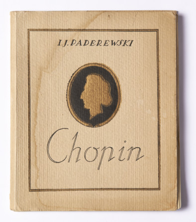 «Chopin» – Plaquette de la traduction française (par Paul Cazin) du discours prononcé par Paderewski le 23 octobre 1910 à Lwów devant l'Union des musiciens polonais, à l'occasion des célébrations du centenaire de la naissance du compositeur (Ed. de la revu