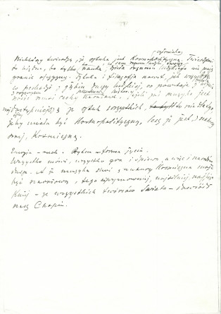 «Chopin» – Plaquette de la traduction française (par Paul Cazin) du discours prononcé par Paderewski le 23 octobre 1910 à Lwów devant l'Union des musiciens polonais, à l'occasion des célébrations du centenaire de la naissance du compositeur (Ed. de la revu