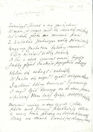 «Chopin» – Plaquette de la traduction française (par Paul Cazin) du discours prononcé par Paderewski le 23 octobre 1910 à Lwów devant l'Union des musiciens polonais, à l'occasion des célébrations du centenaire de la naissance du compositeur (Ed. de la revu
