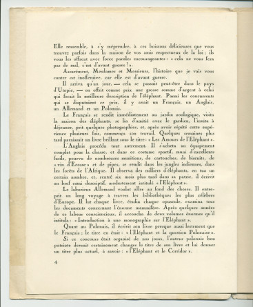 «La Pologne et la Paix» – Plaquette de l'allocution prononcée par Paderewski le 18 mai 1932 au banquet donné en son honneur à l'Hôtel Astor, à New York, par la Chambre de commerce américano-polonaise, le «Civil Forum» et le Conseil des relations étrangère