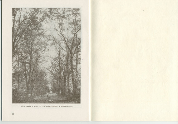«Ignacy Jan Paderewski w Kasnej Dolnej» [IJP à Kasna Dolna] – Brochure de Franciszek Pulit éditée en 1986 (sans doute pour ses visiteurs) par la «Tarnowskie Towarzystwo Muzyczne» [Société de musique de Tarnów]