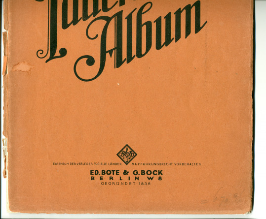 «Paderewski Album» – recueil de 12 œuvres pour piano de Paderewski (Ed. Bote & G. Bock, Berlin)