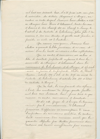 Concessions d'eaux des 24 juillet 1868 et 30 novembre 1872 en faveur de la «Compagnie du Chalet de Riond-Bosson» faites par François-Louis Anken dit Beure, domicilié à Tolochenaz, propriétaire et cultivateur