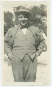Photographie de Waclaw Gorski à Paso Robles (?), en Californie, en 1922
