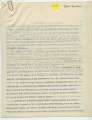 «Paderewski, homme politique» – Texte dactylographié rédigé par Gabriel Hanotaux de l'Académie française (sans réf. de date ni de publication)