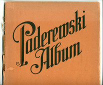 «Paderewski Album» – recueil de 12 œuvres pour piano de Paderewski (Ed. Bote & G. Bock, Berlin)