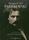 «Homage to Paderewski, Piano Solo» – 16 pièces originales de différents compositeurs contemporains écrites à l'instigation de Darius Milhaud pour célébrer les 50 ans des débuts de Paderewski à New York (Boosey & Hawkes, New York, 1941 – nouvelle éditio