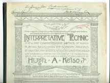 Partition de l'«Interpretative Technic, A New and Comprehensive Method of Piano-Playing, Based upon the Scientific Principles of Anatomy, Physiology, Acoustics and Psychology – Book I…» de Hugh A. Kelso Jr.